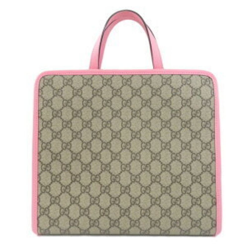 Gucci Strawberry GG Handbag Leather